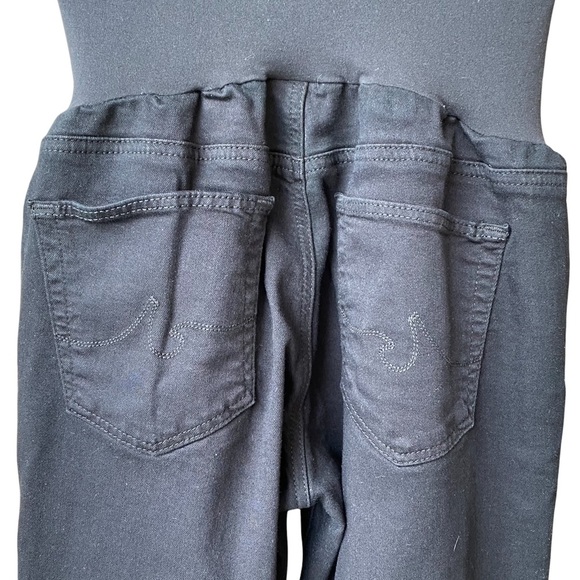 AG Adriano Goldschmied Black Stretch Maternity Skinny Jeans Size 30 - Picture 8 of 15